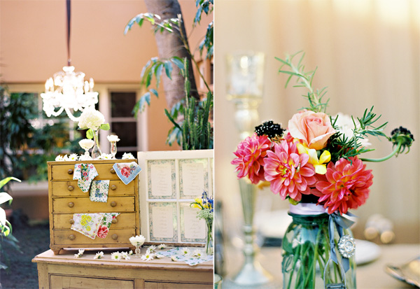 Vintage Wedding Santa Barbara Montecito 